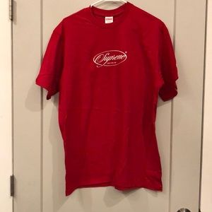 Supreme Finest Classics Tee Red